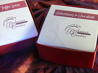 Chocolate club boxes